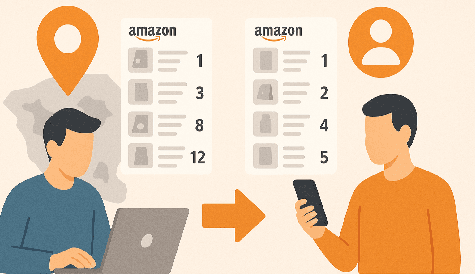 Veränderungen im Ranking-Tracking auf Amazon