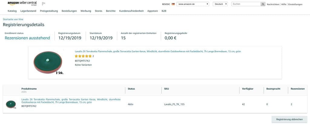 Rezensionen für Seller 