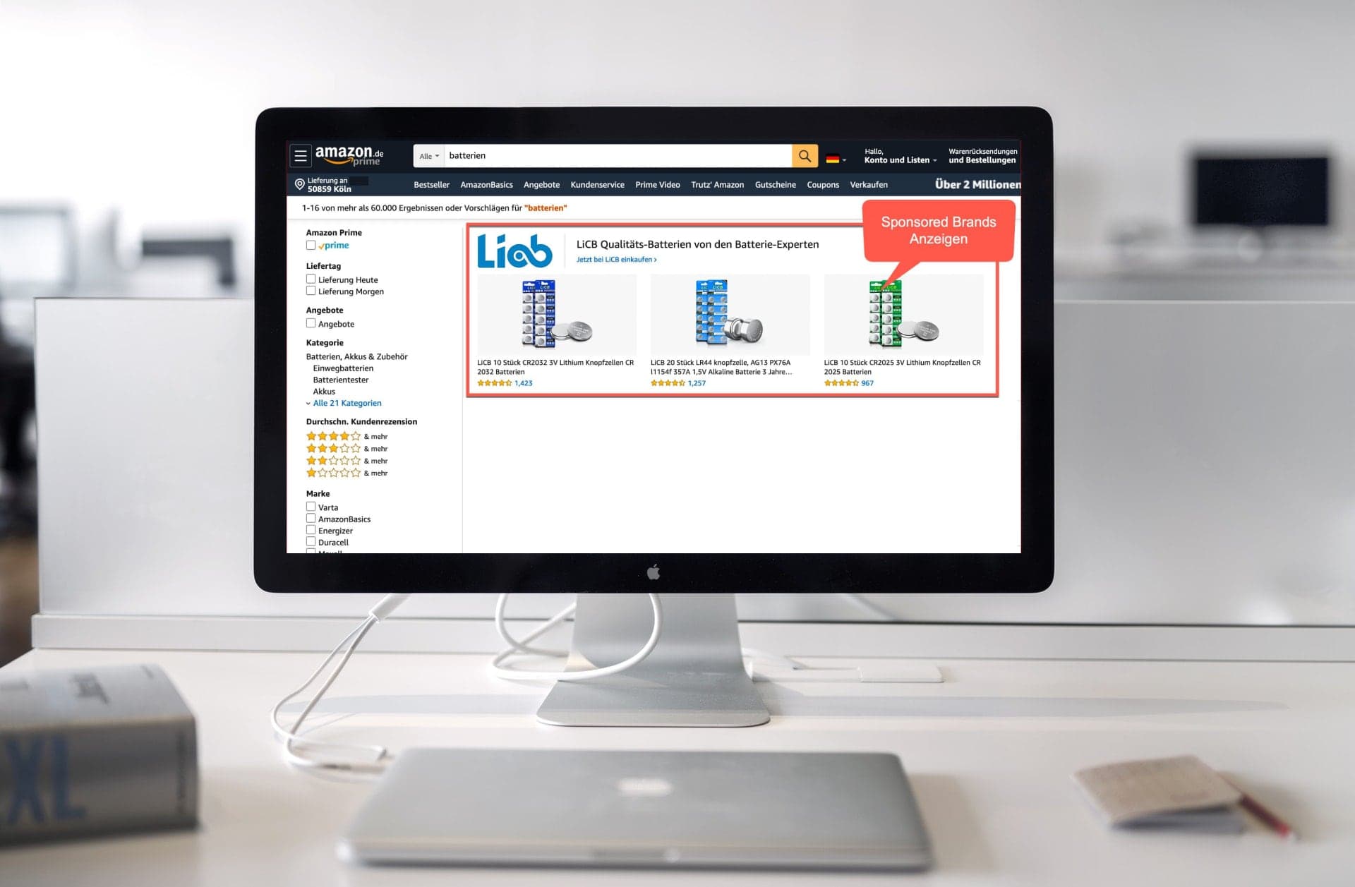 Cover Image for Sponsored Brands Ads: Werbeanzeigen auf Amazon