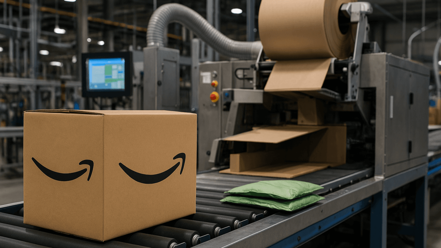 Amazon Investition in smarte Verpackung