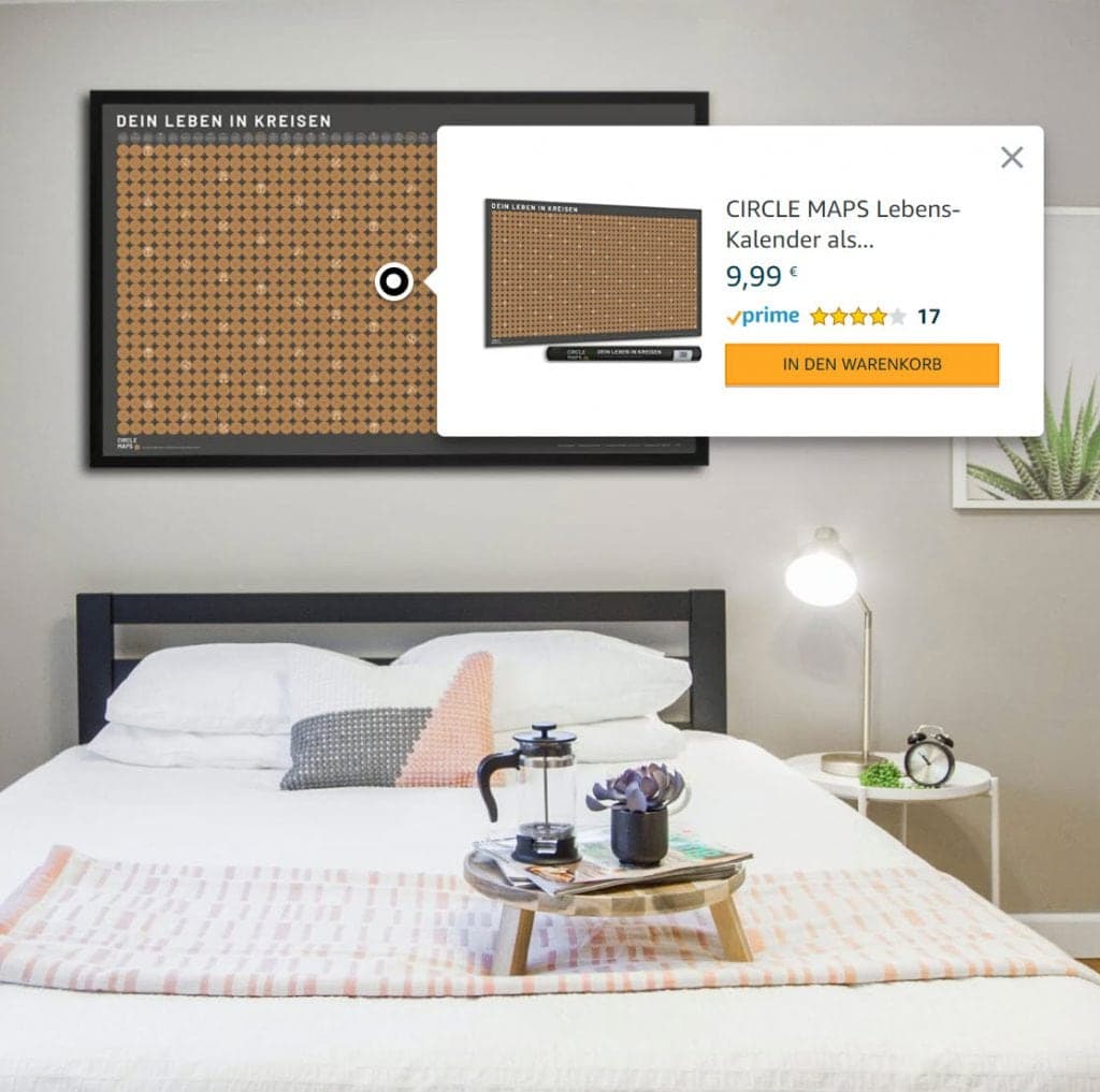 Shoppable-Content für Amazon Marken-Stores
