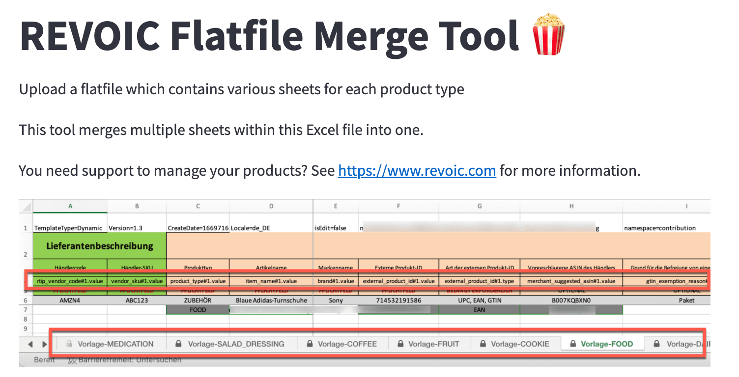 Merge Flatfile