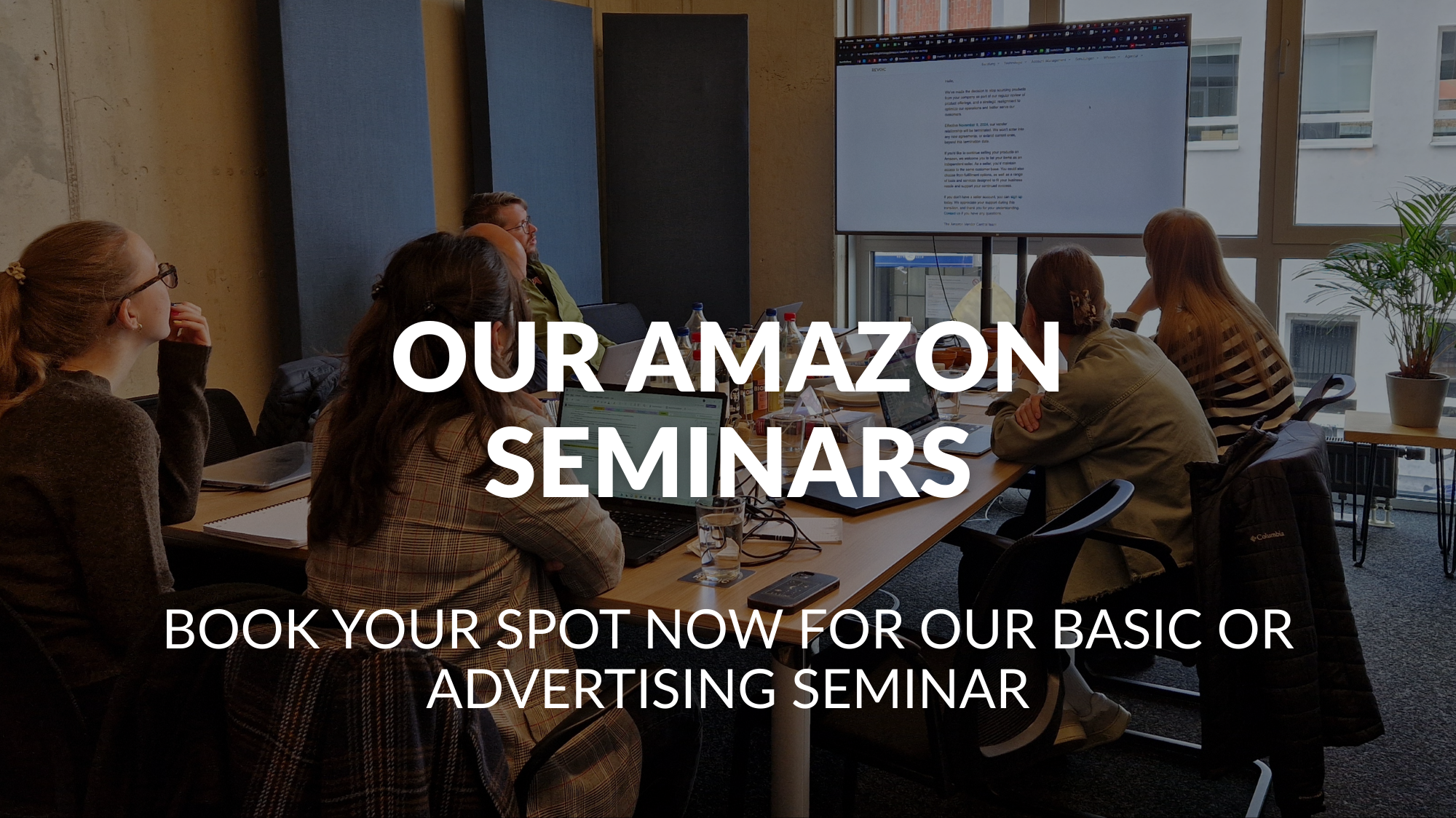 Sign up for seminars